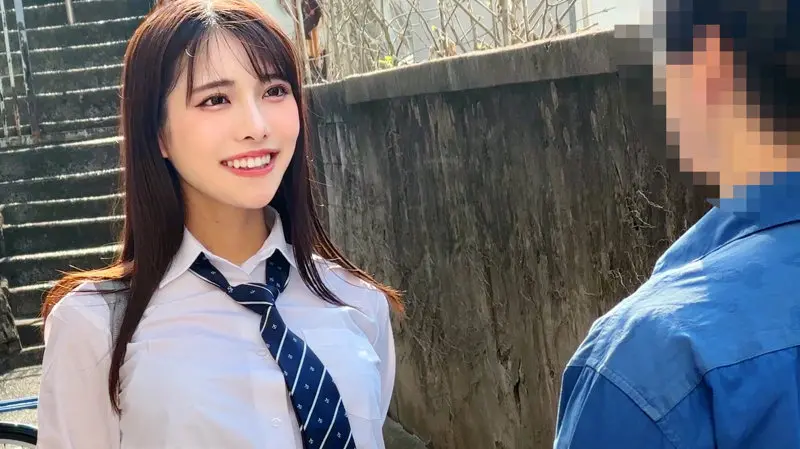 花衣つばき｜中出し×ナンパ×制服動画キャプチャ-1