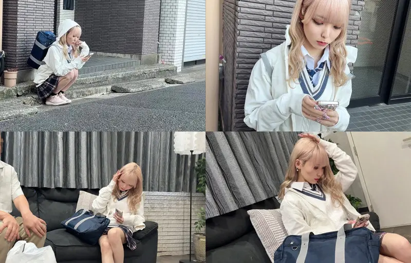 藍瀬ミナ｜ギャル×小柄動画キャプチャ-1